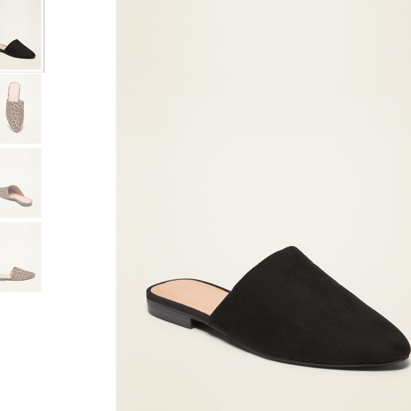 Old Navy Shoes - Faux Suede Mule